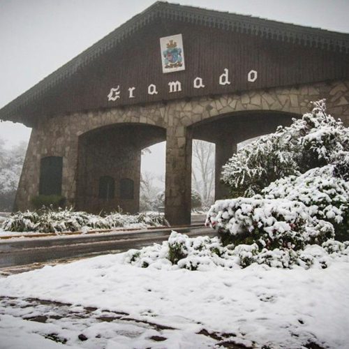 viajar para gramado com neve